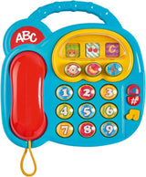 Simba 104010016 - Telefono ABC Color, Juguete Bebe, Pantalla Giratoria, Canción, Play Phone, Teléfono de Aprendizaje, Con Diferentes Sonidos, 20cm, Habilidades Motoras, Para Niños Pequeños, A Partir de 6 Meses Juguetes Bebé Naty Shop