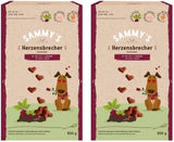 Monedas de muesli de Sammy | Snacks crujientes al horno para perros | Monedas de muesli de 5 cereales para tu amigo peludo grande (más de 30 kg) | 1 kilogramo