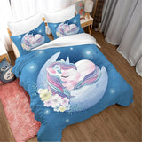 Ropa de cama para niños, Unicorn Soft, microfibra Ropa de cama - infantil Naty Shop