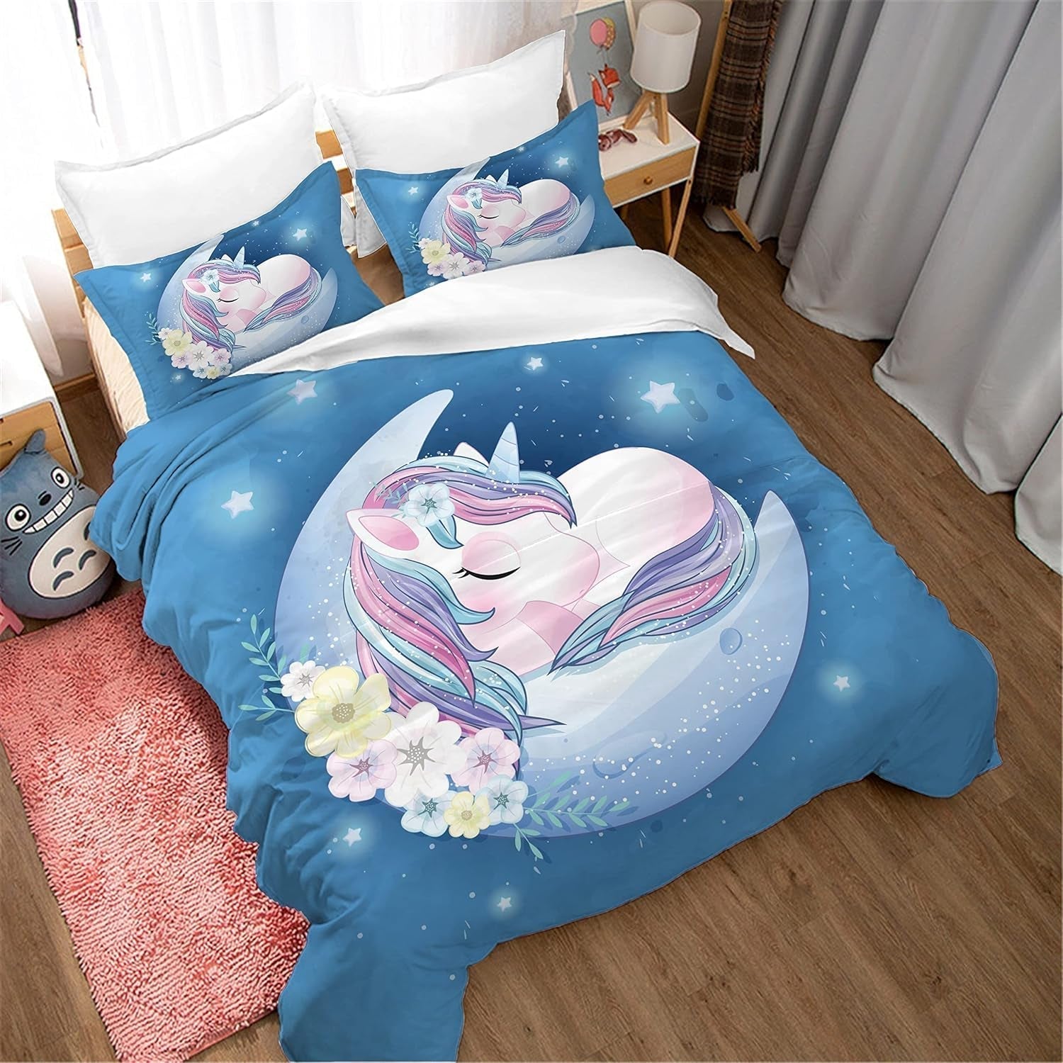 Ropa de cama para niños, Unicorn Soft, microfibra Ropa de cama - infantil Naty Shop