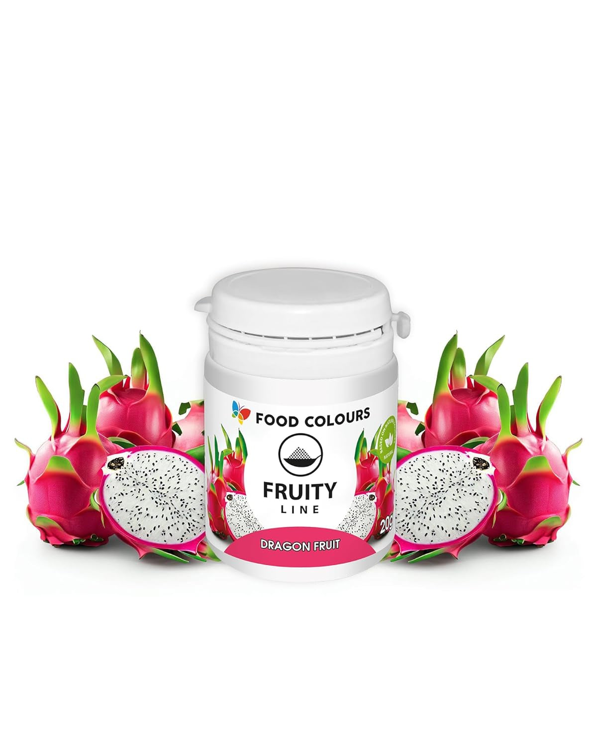 Colorante alimentario en polvo colorante natural Fruity Line ARÁNDANO 20G colorante natural en polvo para cremas glaseadas masa de bizcocho en polvo colorante alimentario para bebidas gelatinas