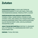 de Amazon Katzenfutter, nass, Dose, Stücke mit Geflügel in Sauce, 12 x 415 g