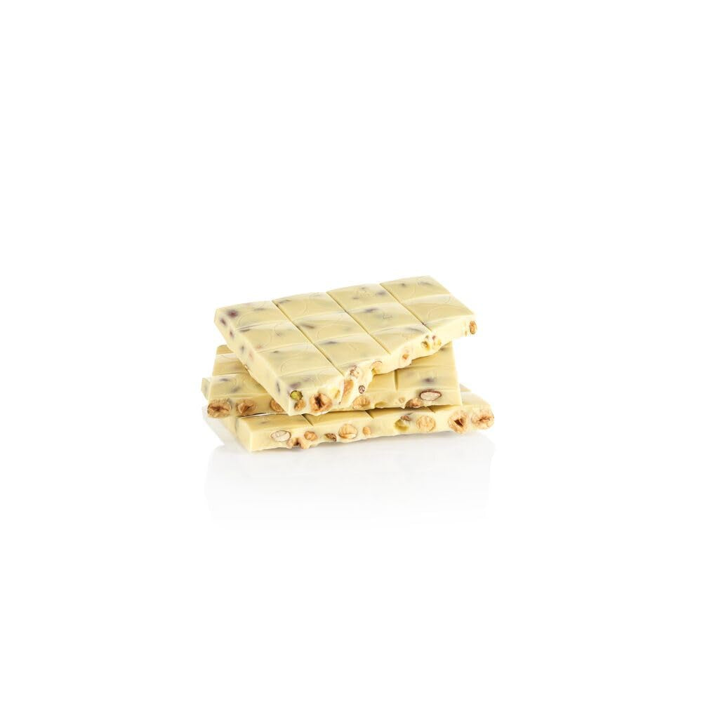 Venchi - Maxi Bar de chocolate blanco, salado, 600 g, sin gluten, sin colorantes artificiales y sin conservantes