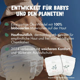 Pañales Eco Eco by Naty Baby Eco Pañales: pañales orgánicos de primera calidad, ecológicos, elaborados con materiales de origen vegetal, ideales para la piel sensible del bebé (tamaño 5 - 80 piezas)