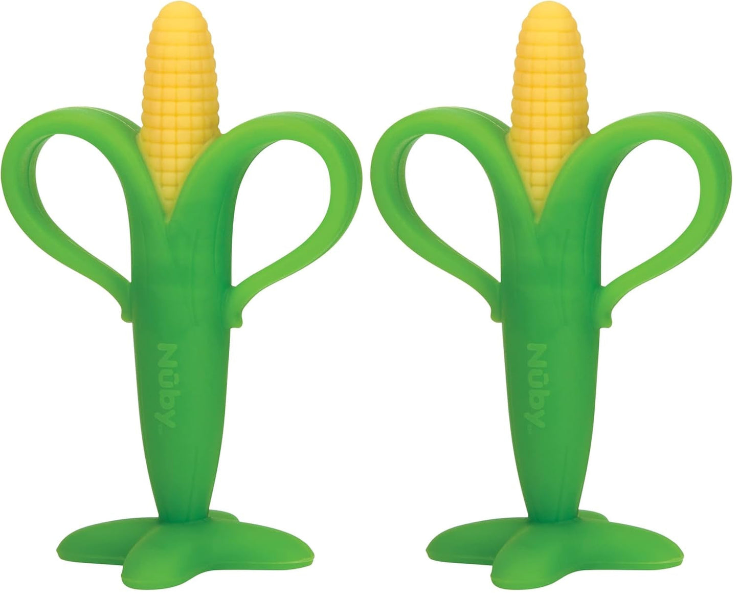Nuby - Ayuda para la dentición de mazorca de maíz - 3M+, multicolor