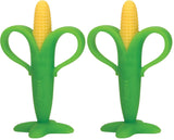 Nuby - Ayuda para la dentición de mazorca de maíz - 3M+, multicolor