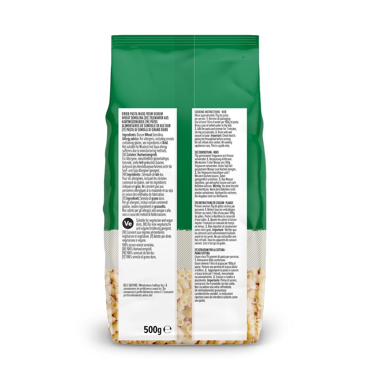 de Coquillettes del Amazonas, 500g