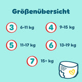 Pampers Premium Protection Pants Tamaño 6, 78 Windelns, 13kg-19kg, Mit 360° Fitform, 2x breiteren Bundchen als vorher für Comfort & Schutz + 10 Stück Pampers Aqua Baby-Weuchttücher enthalten