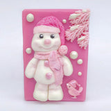 Katy Sue, Molde de Silicona, Muñeco de Nieve Cocina Naty Shop
