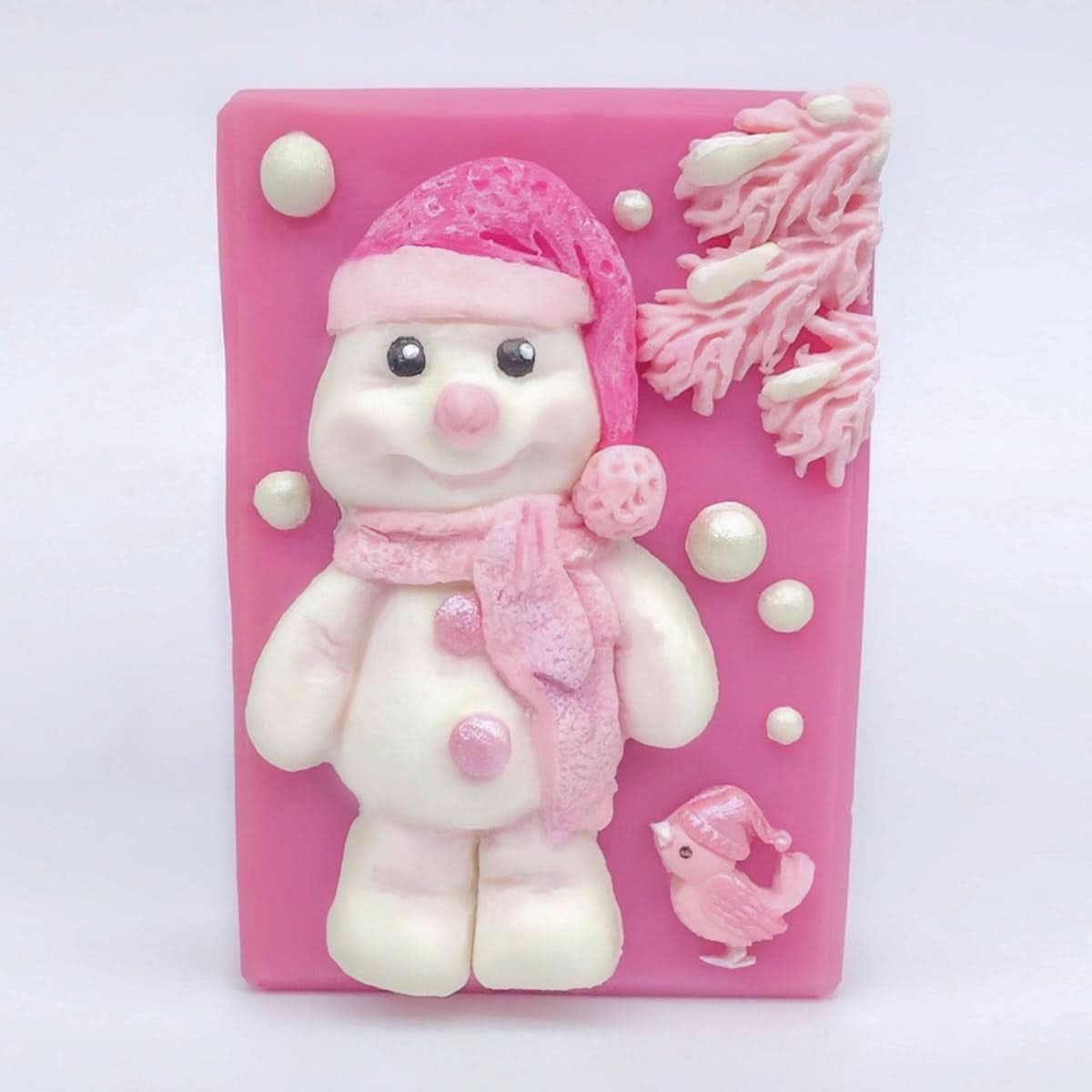 Katy Sue, Molde de Silicona, Muñeco de Nieve Cocina Naty Shop