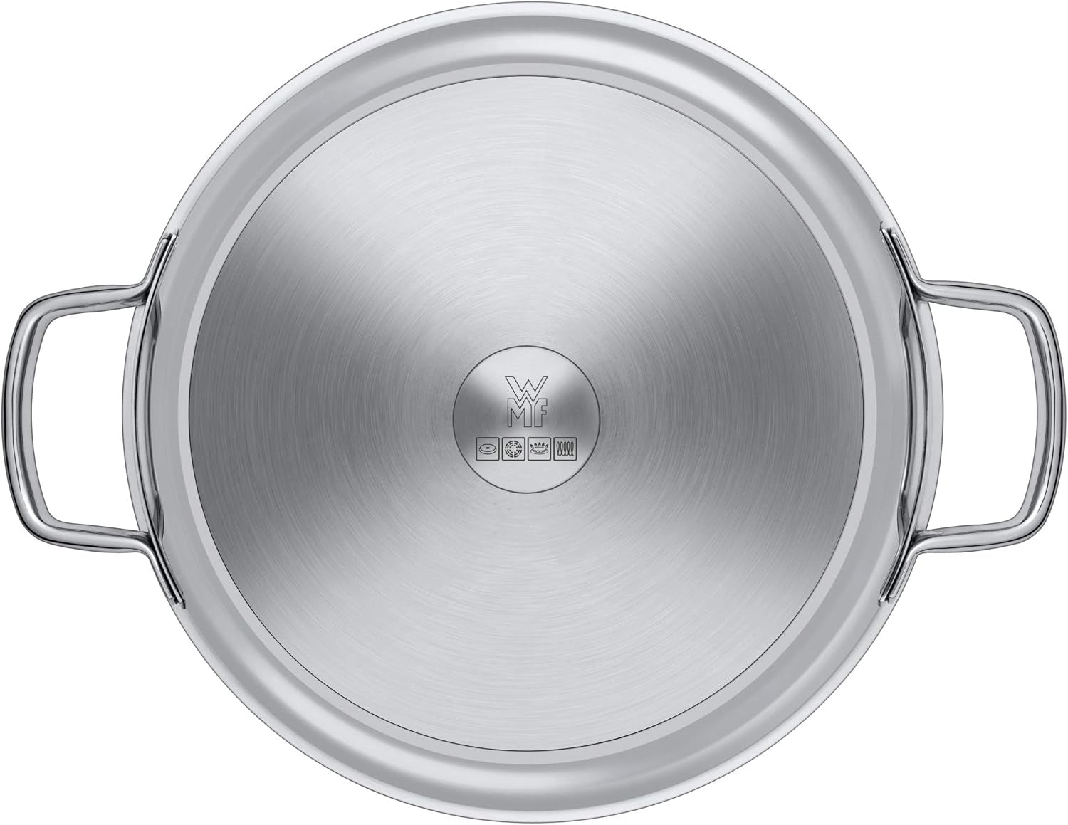 Sartén para servir/asar WMF Durado 28 cm inducción, acero inoxidable con revestimiento Cromargan, revestimiento cerámico, apta para horno Ollas y sartenes Naty Shop