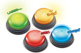 Learning Resources Light & Sound Buzzer juegos educativos a partir de 3 años Juguete infantil de preguntas con 4 sonidos diferentes para noches de juegos y aulas Juguetes Bebe Naty Shop