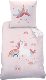 Juego de cama infantil, Koala o Unicornio, 100% algodón Ropa de cama - infantil Naty Shop Unicornio