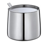 Cilio DELIZIA Diente y Taza de Leche | Juego de café | Taza y recipiente de leche de acero inoxidable | Apilable | Con Cuchara | Porciones 250 ml Leche y 220 g Azúcar