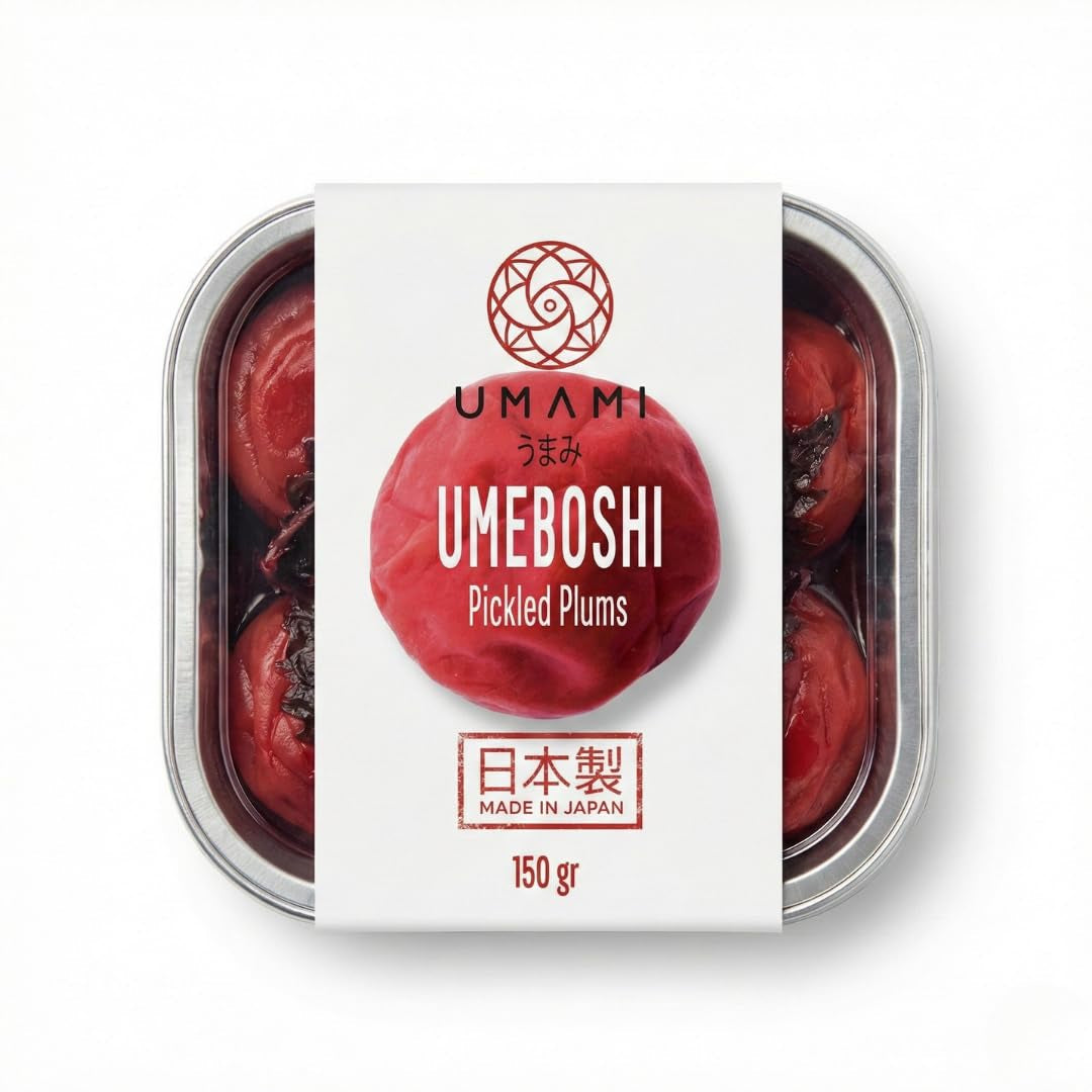 Pasta japonesa de umeboshi, flaumen fermentado con shiso, 150 g