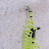 Amig - Turún | Espiral | 15 metros | Incluye 4 accesorios | Con pistola de riego, adaptador para grifo y 2 enchufes rápidos | Goma EVA | Verde pistacho