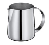 Cilio DELIZIA Diente y Taza de Leche | Juego de café | Taza y recipiente de leche de acero inoxidable | Apilable | Con Cuchara | Porciones 250 ml Leche y 220 g Azúcar