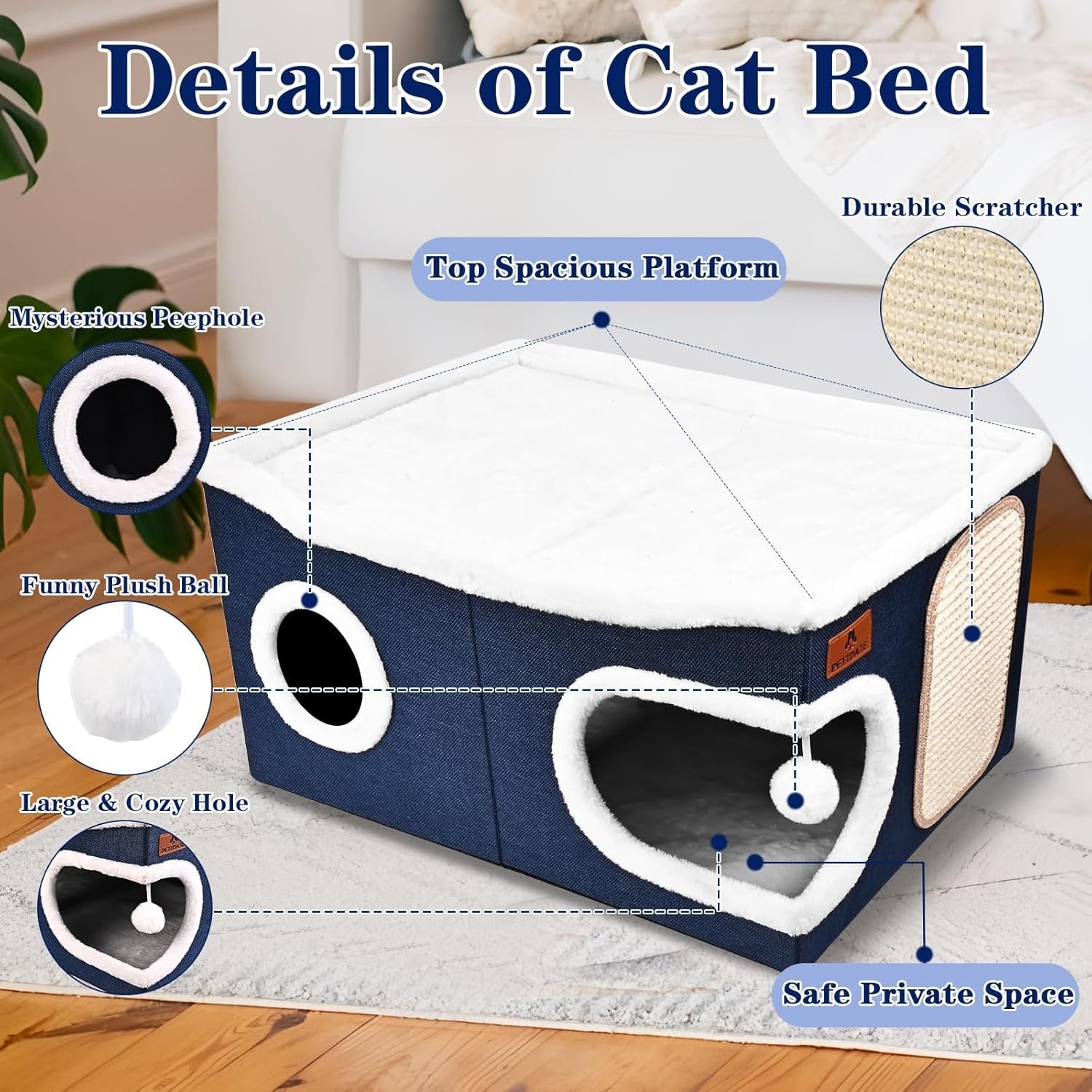 Mantas y Muebles, Mascotas, Casas y Cuevas, Gatos, Camas para gatos, Gatos - camas, colchones