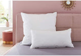 Badenia Trendline Comfort pillow with cotton cover, 40 X 80 cm, white, Oeko-Tex certified, produced according to the German quality standard Naty Shop standard pillows