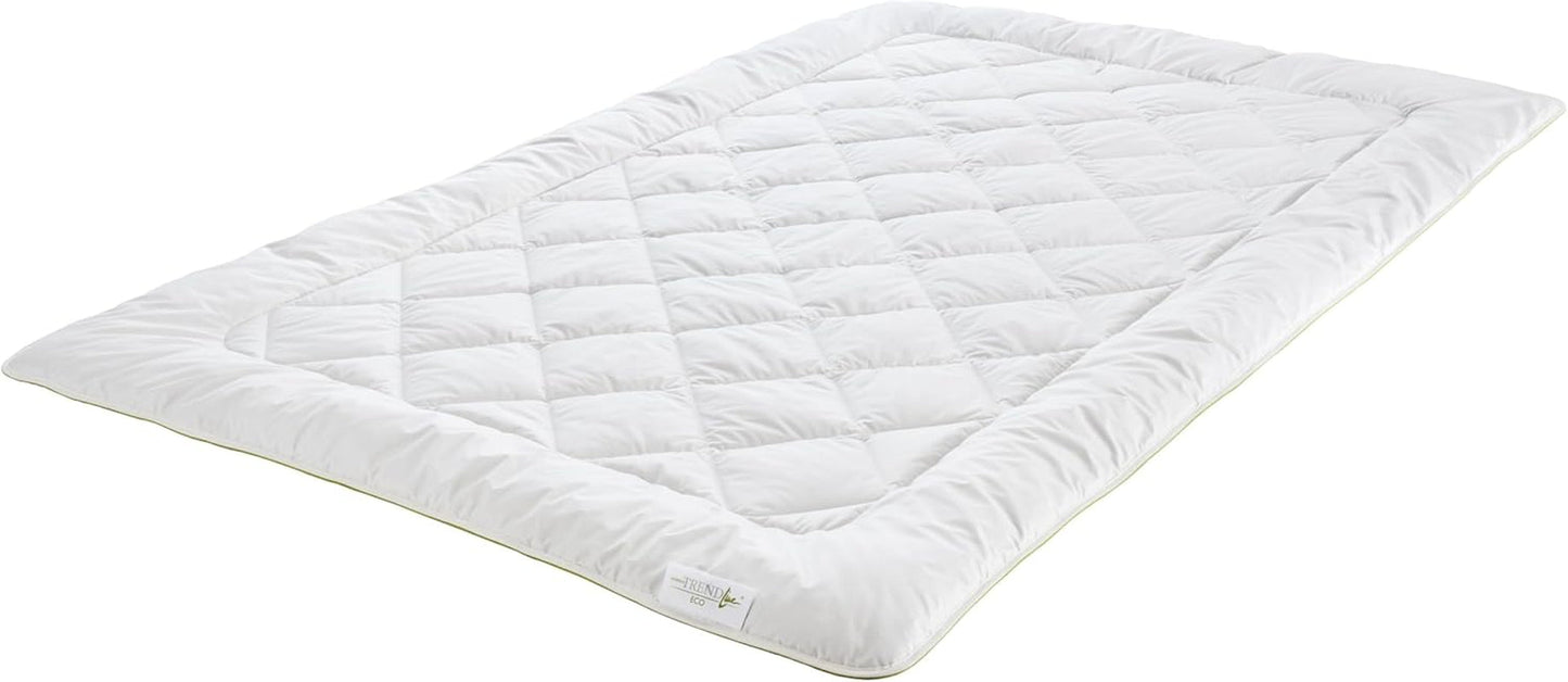 Edredón Badenia Trendline Eco Camel Ligero 155 X 220 Cm, blanco, certificado Oeko-Tex, producido según el estándar de calidad alemán Edredones y edredones Naty Shop