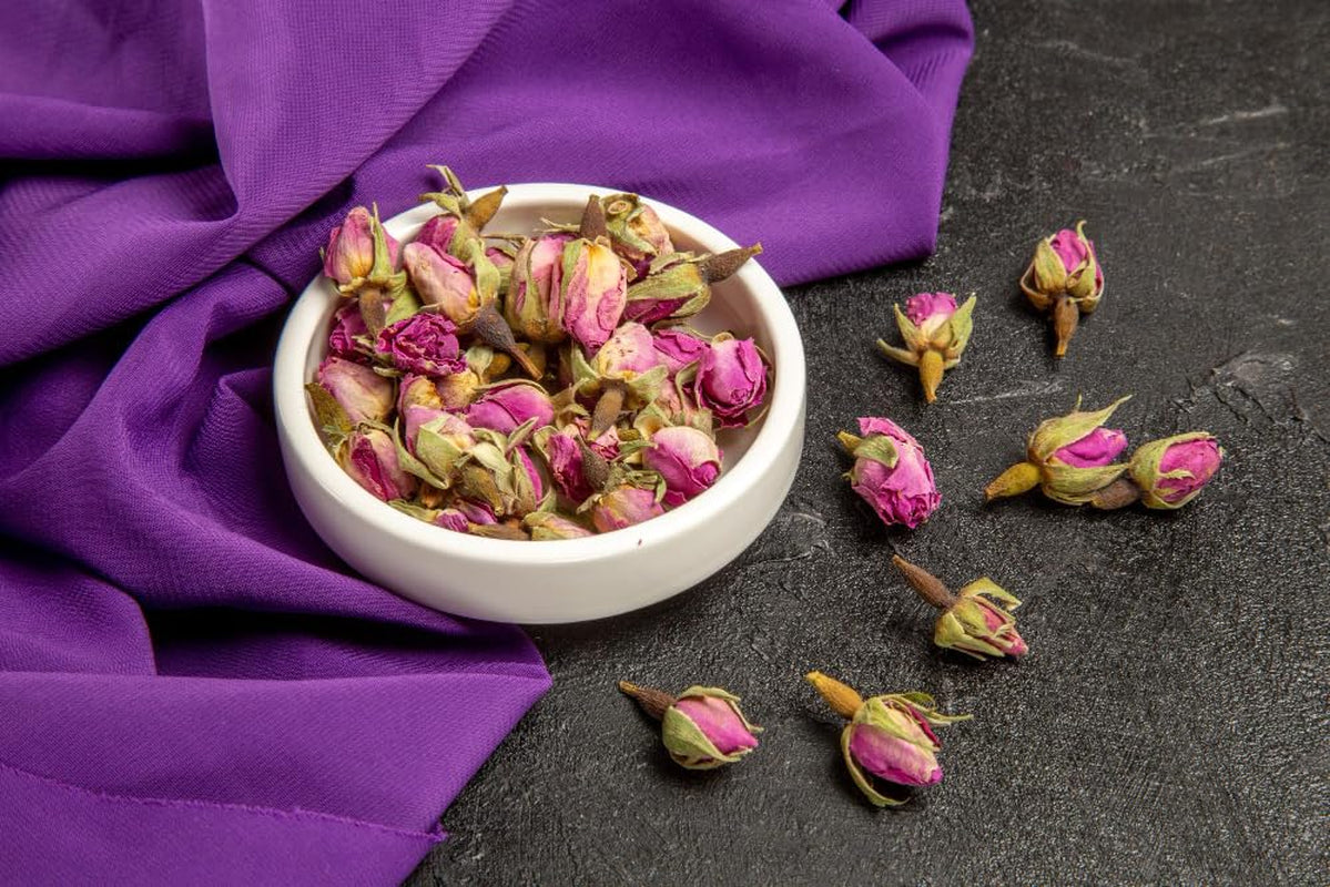 500 g de capullos de rosa comestibles de primera calidad - infusión de pétalos de rosa secos del Atlas - sabor y aroma dulce y floral - 100% natural, puro y sin aditivos | Tazarin Ltd.