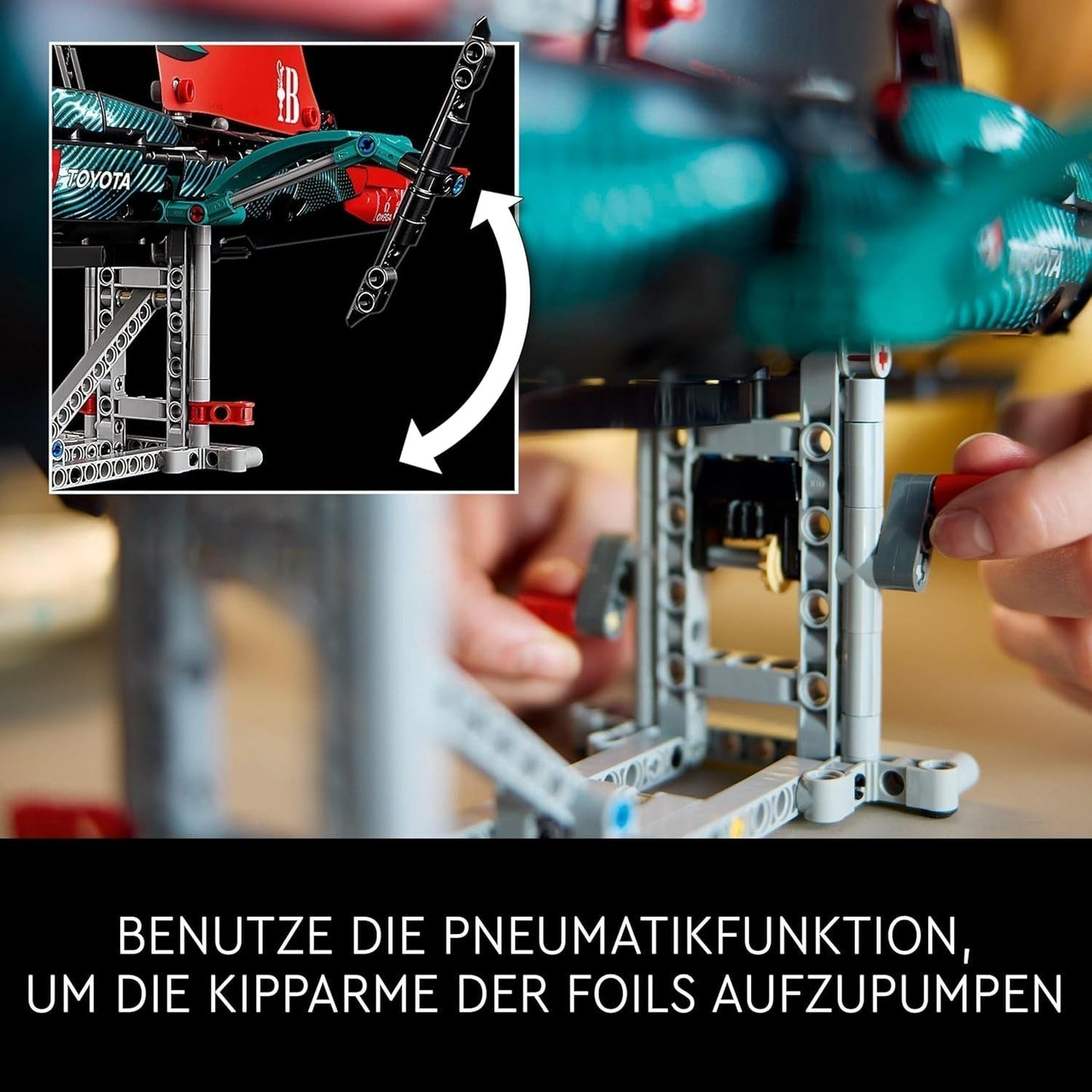 LEGO Technic Emirates Team New Zealand AC75 Racing Yacht Kit de construcción de velero para adultos Regalo para hombres y mujeres Actividad creativa y relajante 42174 Juegos de construcción Besuche den LEGO-Store