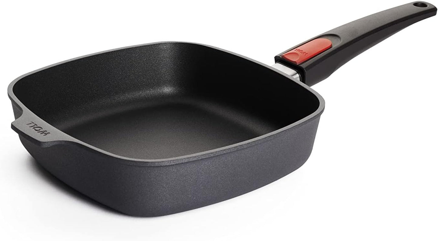 Sartén Woll Diamond Lite Cuadrada, 6 Cm de altura - sin inducción Ollas y Sartenes Naty Shop 22X22 Cm