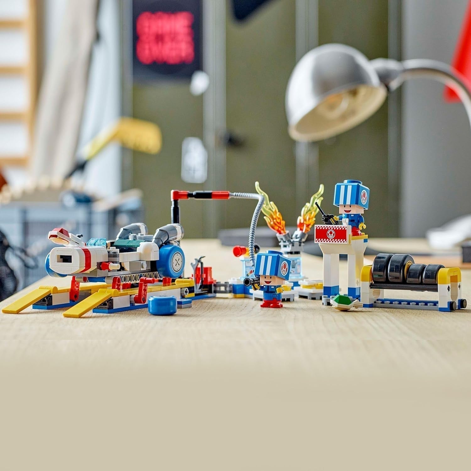 LEGO Super Mario: Mario Kart - Taller de Toad, personaje de Nintendo, juguete personalizable, set de aventuras, regalo para niños, niñas y jugadores a partir de 8 años 72035 Juegos de construcción Besuche den LEGO-Store