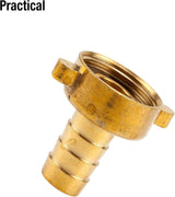 Conector de manguera de latón Gardena, 2 piezas: conector de latón de alta calidad, rosca de 26,5 mm (G 3/4"), para mangueras de 1/2" (13 mm) (7140-20)