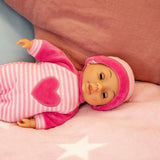Bayer Design 92802AS My First Baby 28cm, Muñeco Bebé, Muñeco de Cuerpo Blando con Ojos Durmientes, Muy Manejable, Lindo Conjunto, Rosa