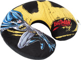 DC Comics Cojín Cervical Suave para Viaje en Coche Batman, Seguridad Infantil, Confort, Superhéroe, Hombre Murciélago, Cuscino Da Viaggio Auto, Azul Claro, Talla única, Almohadas de Viaje Naty Shop