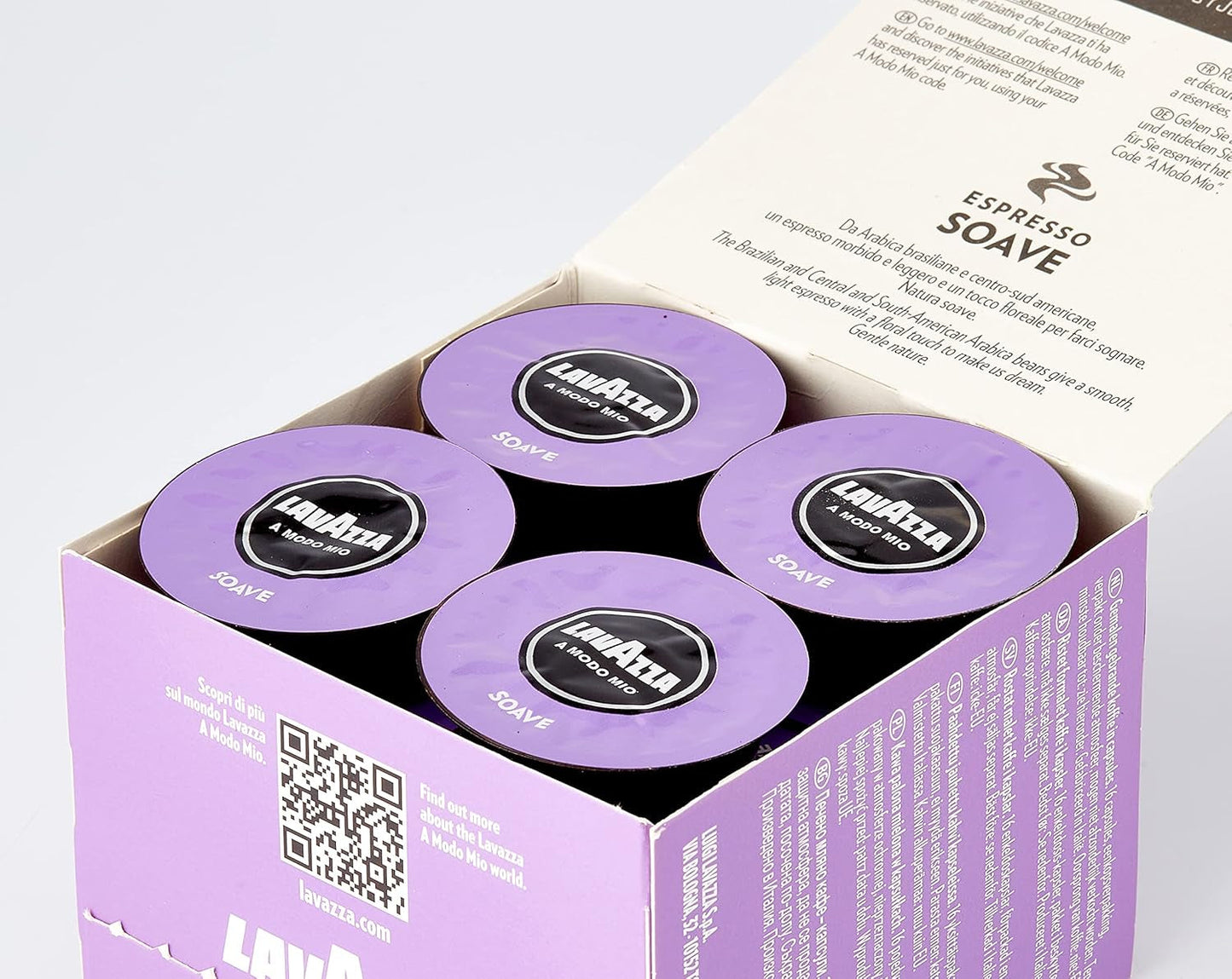 Lavazza A Modo Mio Espresso Soave, 1 x 16 Cápsulas (1 x 112 g)