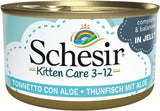 Comida húmeda para gatos Cat Jelly Kitten Atún con Aloe Vera, gelatina, 24 cajas x 85 g