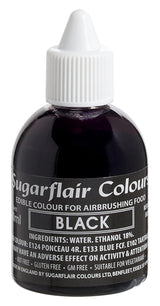 Sugarflair Colorante alimentario con aerógrafo Dorado dorado Colorante alimentario líquido comestible Colorante con aerógrafo Pasteles Muffins Glaseado y decoración de pasteles - 60 ml