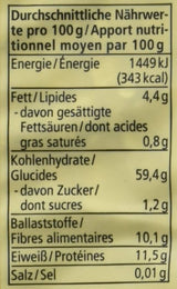 Flocken Bio 3 Korn, 500 G Cereales Naty Shop