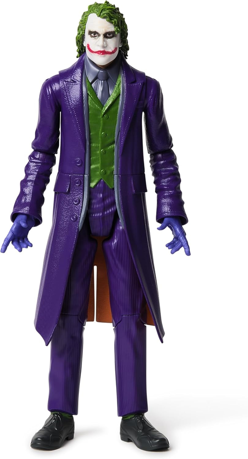 DC Comics the Dark Knight - Figura de acción Joker Conocido de la legendaria trilogía el Caballero Oscuro en 30cm. A partir de 3 años Figuras de acción Naty Shop