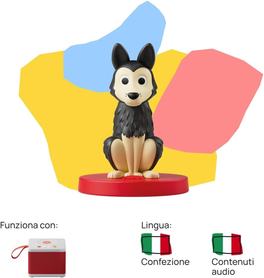 Figura sonora - Crecer felizmente - Cuentos y cuentos sonoros 4-6 años, versión italiana, juguete de contenidos didácticos para niños y niñas Bebe Toys Naty Shop