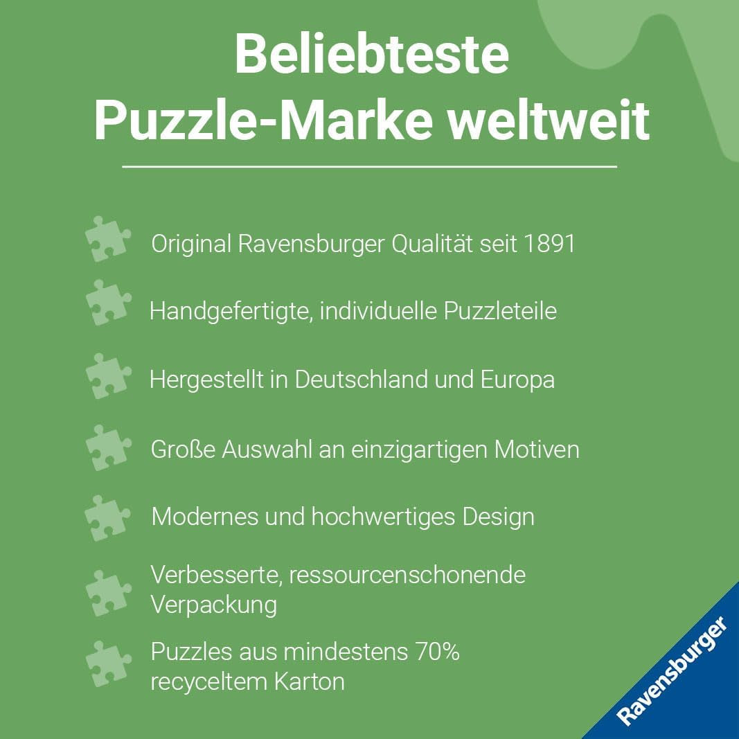 Ravensburger Puzzle 1000 Piezas 12000460 Pokémon Desafío - Los 150 Pokémon de la primera generación como un desafiante rompecabezas para adultos y niños a partir de 14 años Puzzle Naty Shop