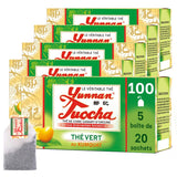 Yunnan Tuocha Zouji - Té verde orgánico con kumquat - Vitamina C - 100 bolsitas de té - 200 g - Calidad Yunnan garantizada