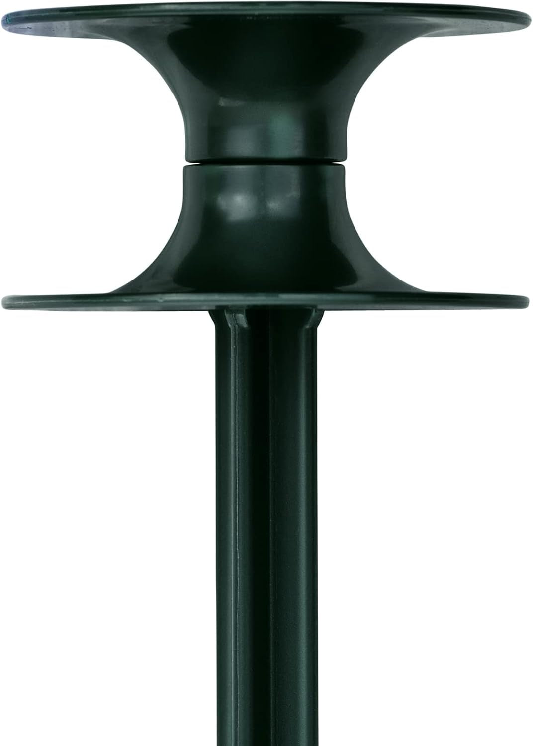 Juego de 3 guías de manguera, verdes, 24 x 9 cm | Manguera de jardín y guía de cables con anclaje al suelo | Enrollador de manguera para proteger parterres y paredes de casas | Carrete para manguera y cable de jardín.