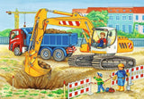Ravensburger Puzzle para niños - 07616 Obra y granja - Puzzle para niños a partir de 3 años, con 2X12 piezas Puzzle Naty Shop