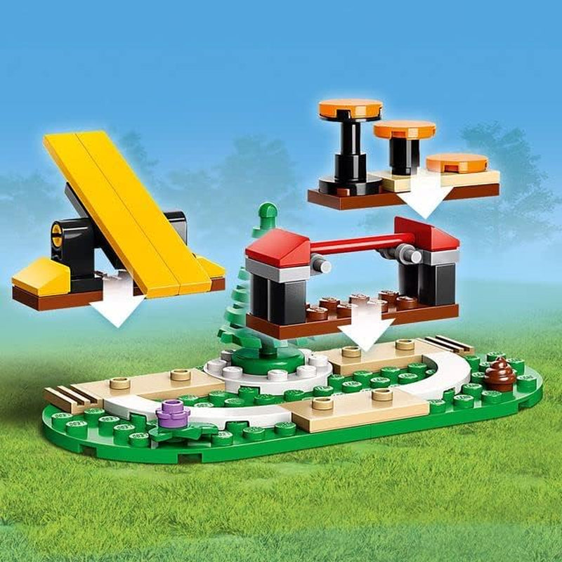 LEGO 60369 City Adiestramiento de Perro Policía Móvil, coche de policía de juguete con remolque, figuras de perro y cachorro, set de animales para niños a partir de 5 años Juegos de construcción Besuche den LEGO-Store