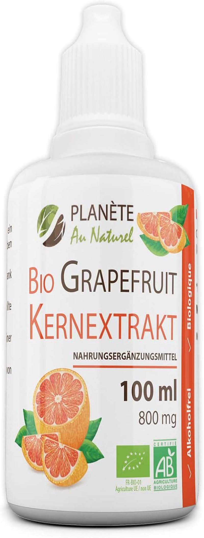 Extracto de semilla de pomelo ecológico 50 ml - sin alcohol Arome Naty Shop 100 ml
