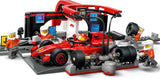 LEGO City Parada en boxes de F1 con equipo y Ferrari Speedster - Set de parada en boxes de Fórmula 1 con 1 piloto de carreras y 4 minifiguras mecánicas - Coche de carreras de juguete para niños y niñas mayores de 6 años - 60443 Juegos de construcción Beuche den LEGO-Store