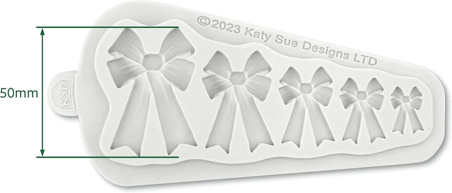 Katy Sue, Molde Silicona 5 Flautas, Diferentes Tamaños Cocina Katy Sue