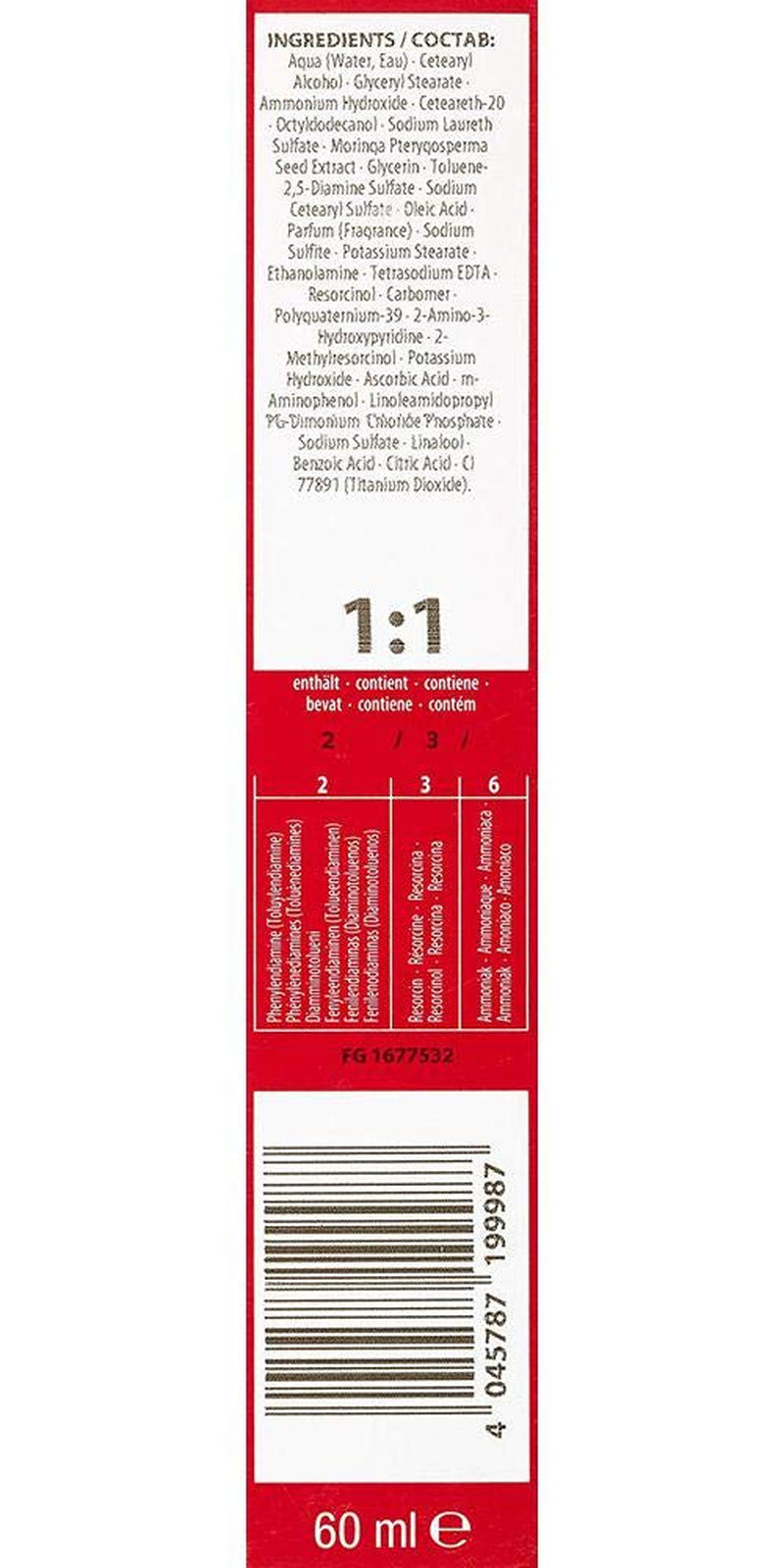 Schwarzkopf IGORA Royal Premium Hair Color 6-68 rubio oscuro rojo chocolate, 1 paquete (1 x 60 g) Tinte para el cabello Naty Shop