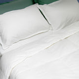 Tenedor Nottetempo Plumífero Microfibra Microfibra Muy Cálido (2Cm) 120X80X2 Cm Bianco Edredones y edredones Naty Shop