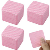 300 Stück Nagellackentferner Pads, Fusselfreie Nägel Wattepads Für Nägel Nagellackentferner Toallitas para uñas sin pelusa Limpiador Gelnägel - Rosa