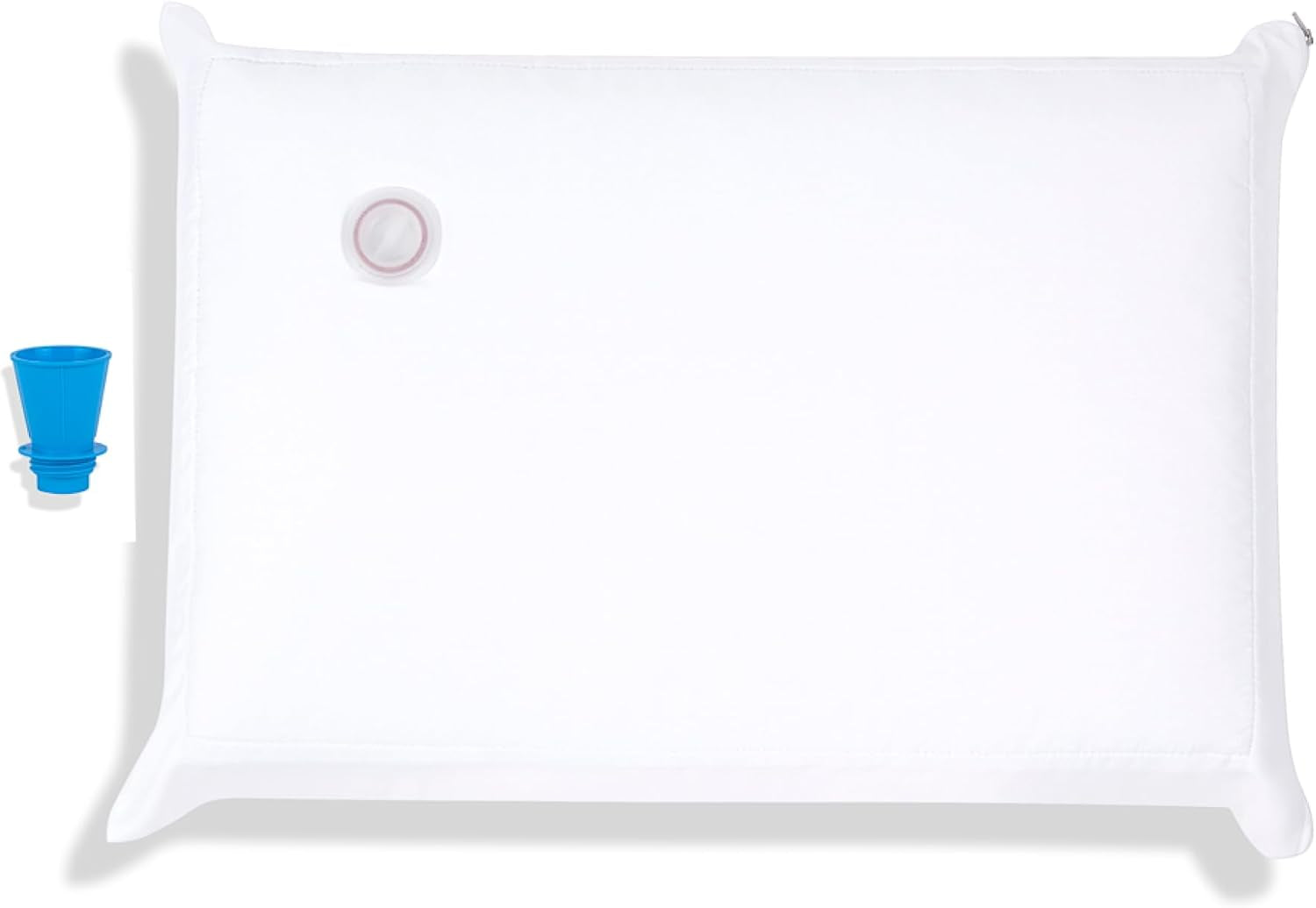 Mediflow The Original 5008 Cojín De Agua 50X70Cm Con Espuma Visco, Blanco, Individual, 1 Pieza (1 Paquete) Naty Shop Almohadas Estándar