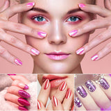 Uñas postizas 500 Uds. Uñas postizas artificiales de Color Natural, 10 tamaños DIY acrílico con caja, cepillo para uñas, empujador de cutículas, lima de uñas